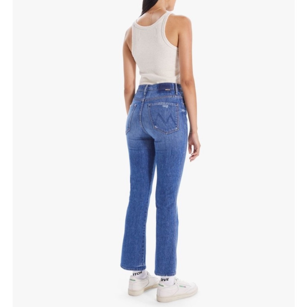 Mother “high waisted smokin double ankle” jeans  “31”